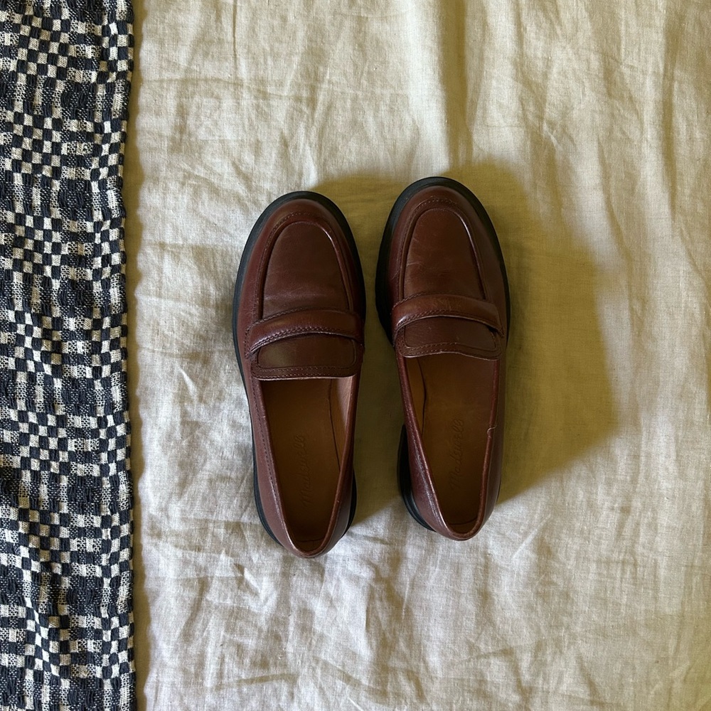 Madewell The Bradley Lugsole Loafer in Leather
